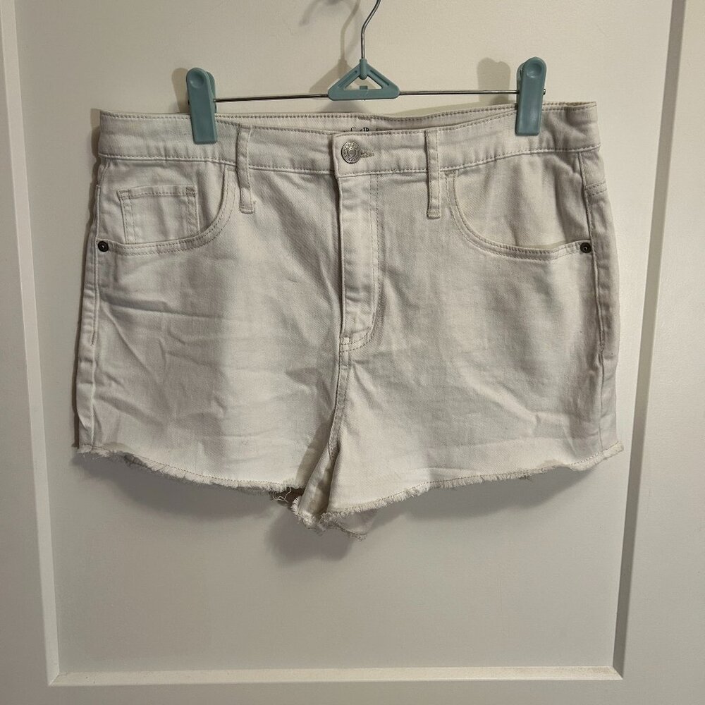 Wild Fable White Denim Shorts